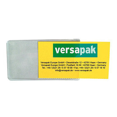 Adresswendekarte mit Schutzhülle
